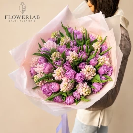 Bouquet of Tulips and Hyacinths (pre-order)
