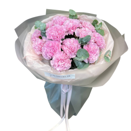 Buchet din garoafe roz