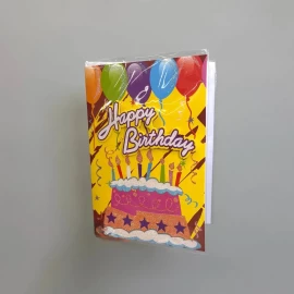 Felicitare №2 "Happy Birthday" cu plic