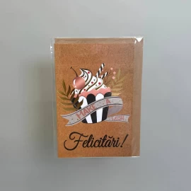 Открытка №1 "Felicitări" с конвертом