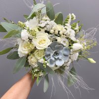 Buchetul miresei cu suculente