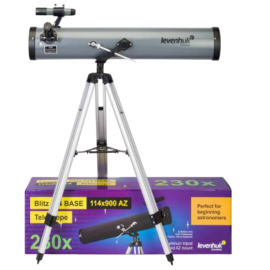 Levenhuk Blitz 114 BASE – Beginner’s Reflector Telescope