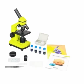 Levenhuk Rainbow 2L PLUS Lime Microscope