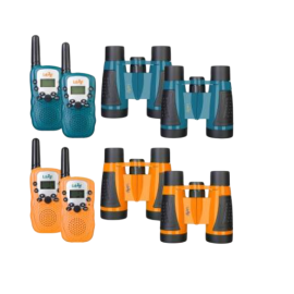 Levenhuk LabZZ WTT10 Orange Walkie Talkie and Binoculars