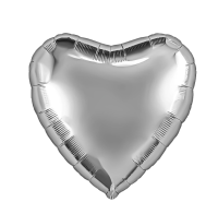 Balon cu heliu argintiu