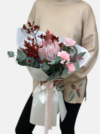 Bouquet with protea